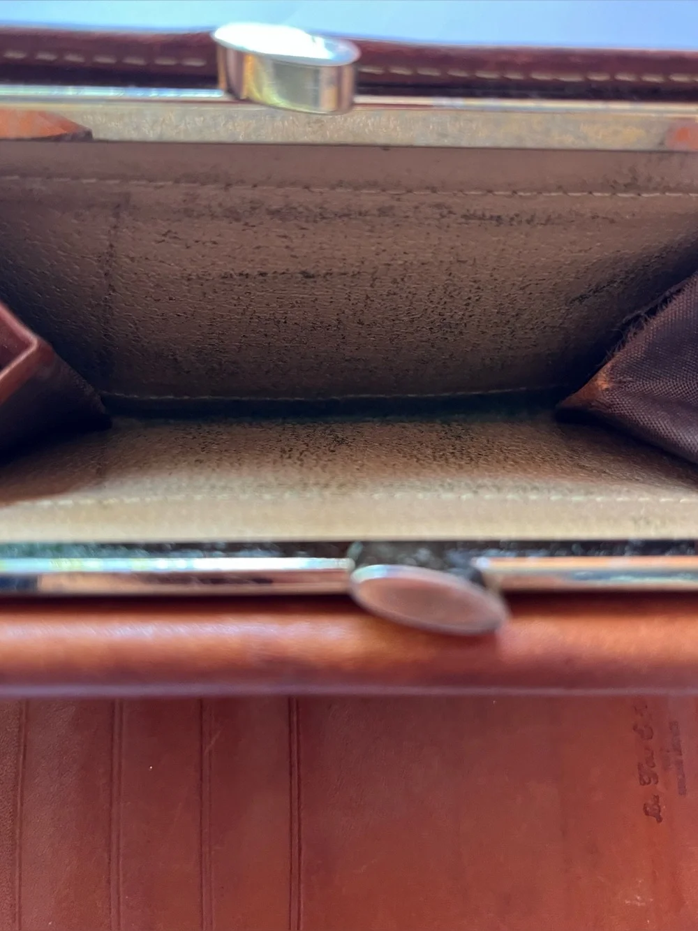 La Tour Eiffel Paris 1887 Leather Clutch Wallet